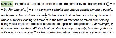 .B.6 Find whole-number quotients and remainders of whole numbers with up to four-digit dividends and two-digit divisors, using strategies based on place value, the properties of operations, and/or