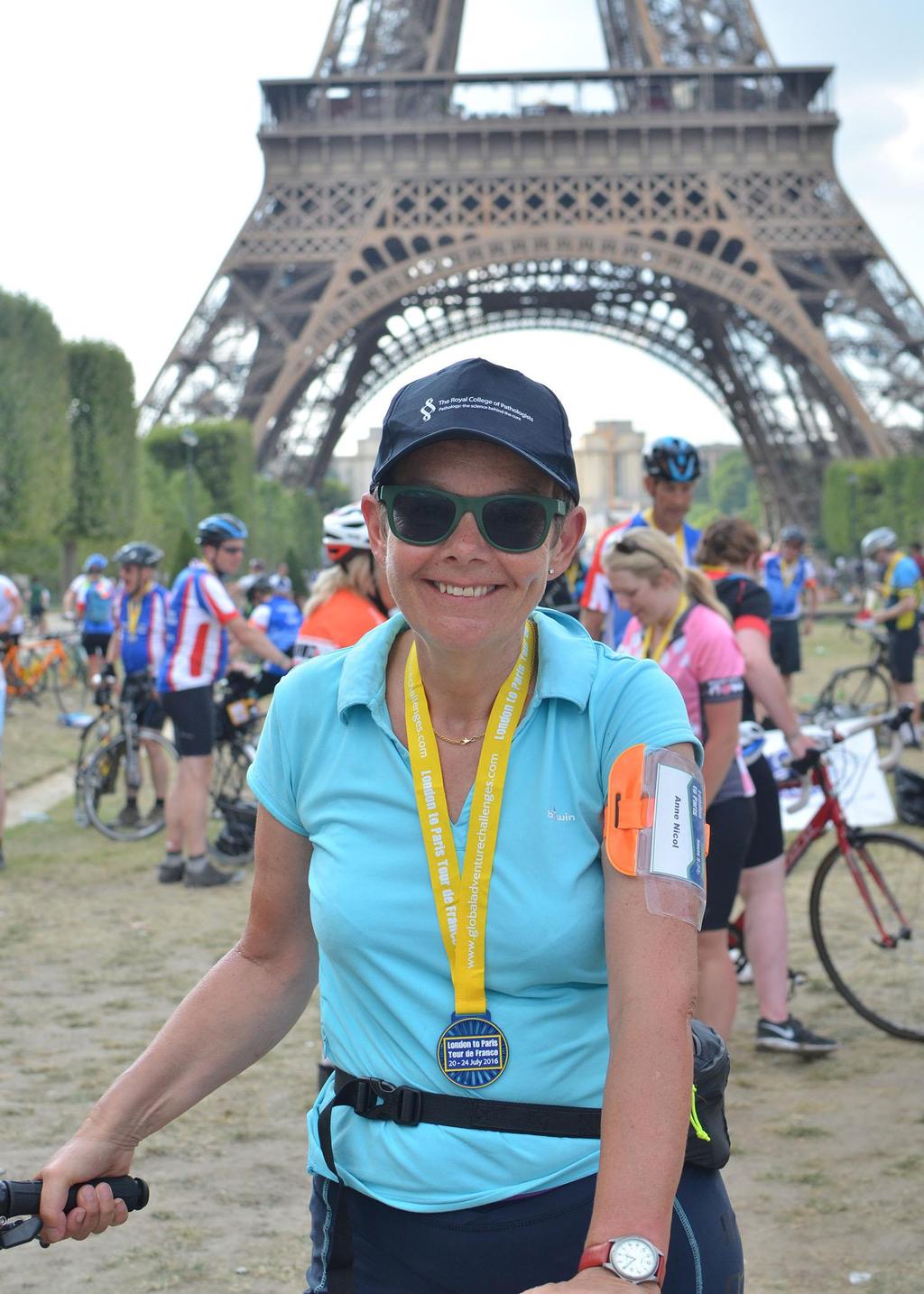 Cycle for us London to Paris Bike Ride 19 23 July 2017 Five-day challenge 4 days in the saddle Cycle approx.