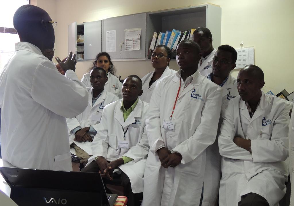 Why we need your help Case Study: LabSkills Africa The College s flagship project LabSkills Africa is a laboratory training programme, designed to build capacity and improve the standards and quality