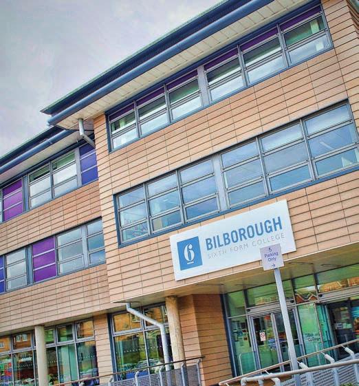 Who we are Bilborough Sixth Form College was founded in 1975 on the site of former Bilborough Grammar School. It is a publicly funded sixth form college located on the west side of Nottingham.