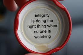 Integrity What are your