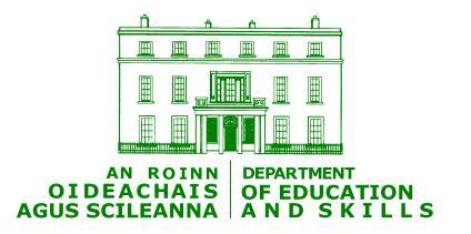 An Roinn Oideachais agus Scileanna Department of Education and Skills Whole School Evaluation Management, Leadership and Learning REPORT Ainm na scoile / School name