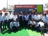 Rama Excavators also launched their mobile workshop on the occasion.