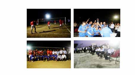 Two sport events were successfully conducted in the last quarter Volleyball & Badminton. Employees from across the plant from different functions participated in the tournaments.
