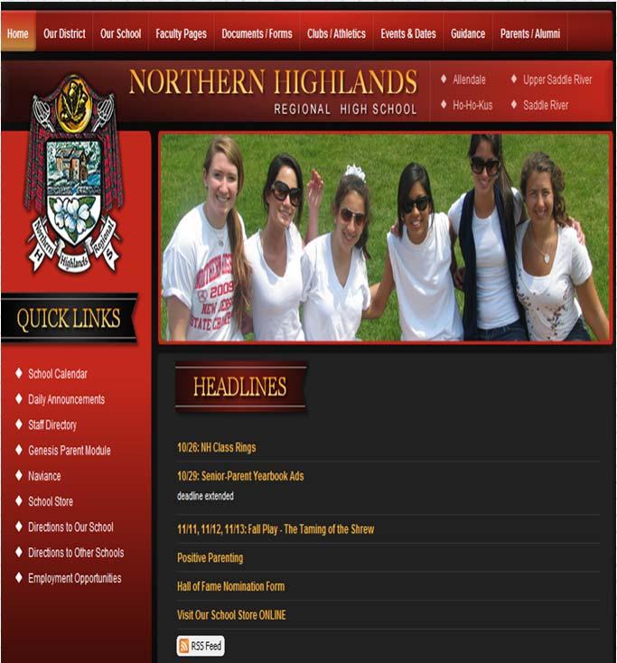 NHRHS Guidance Website www.northernhighlands.