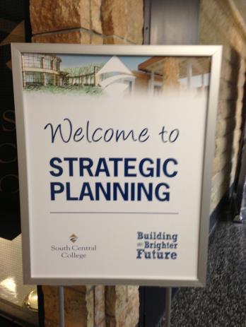 First, we reviewed the strategic planning