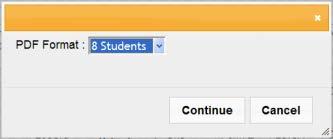Locate the assignment for which you want to print student login information. 6. In the Actions column, click the Print Test Roster button ( ).