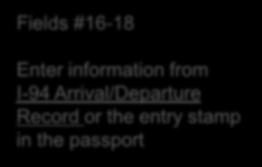 Arrival/Departure