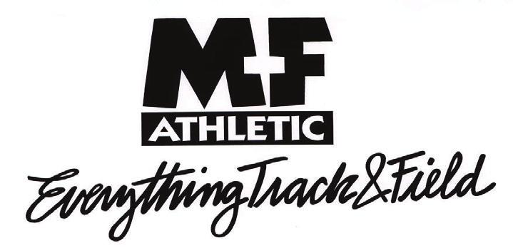 M-F ATHLETIC CO. 11 AMFLEX DRIVE CRANSTON, RI 02920 Dear Fellow Cross Country Fans, It is indeed an honor for M-F Athletic to again be a sponsor of the NJSIAA Cross Country Championships.