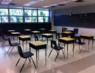 Classrooms with New Furniture Islamic Education integrated with Ontario Curriculum.