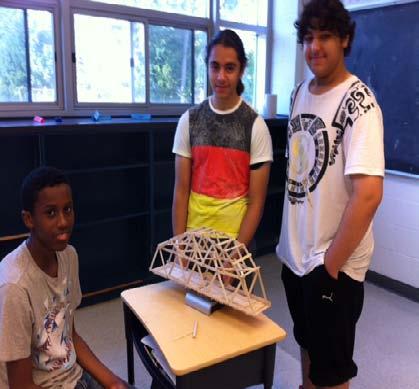 The Bridge of our one of the groups (Ilyaas, Souheil & Ibrahim) was