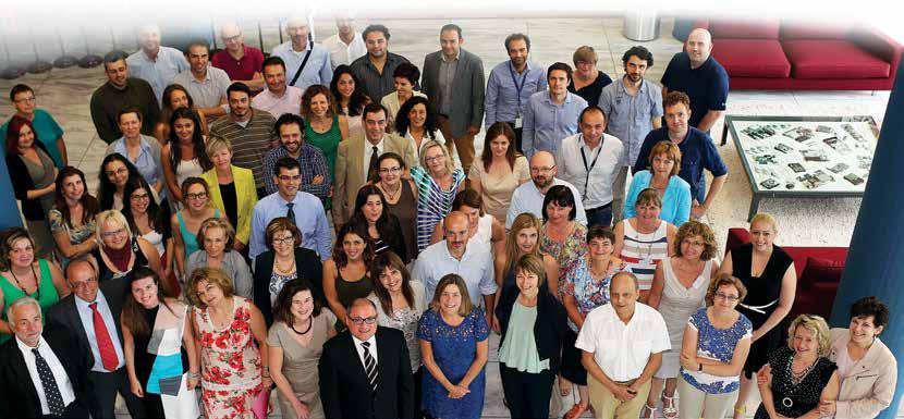 Working from Thessaloniki for all of Europe We are 120 staff from more than 20 European countries.