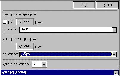 The usual dialogue box appears and the name and location of the workspace file can be specified in the normal way.