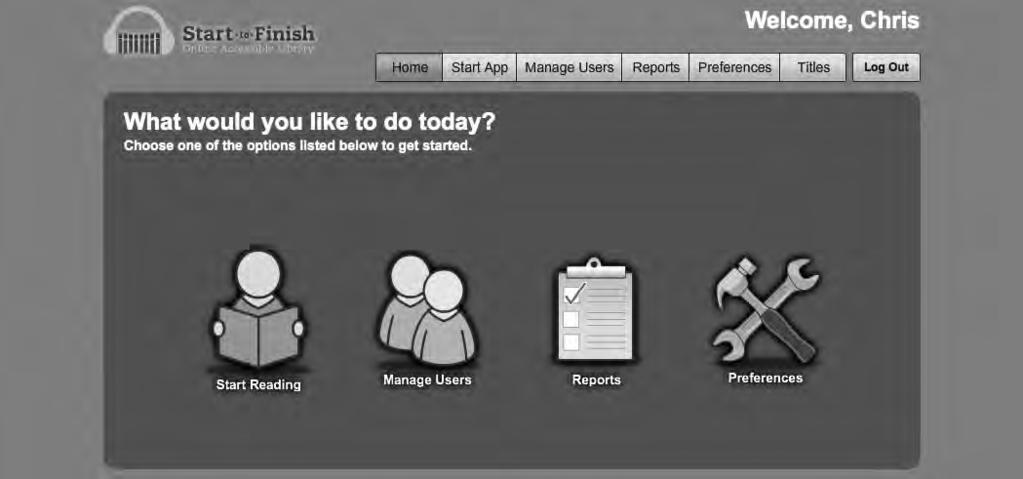 Get, Read and Manage Your Library Start-to-Finish Online Accessible Library, an online library of engaging, high-interest titles with professional narration, is an excellent tool for providing