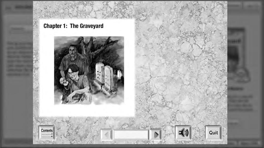 should continue reading from. 3. Left-click Chapter 1: The Graveyard.