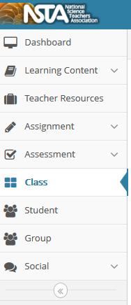 Managing Classes Perform the following steps to add classes.
