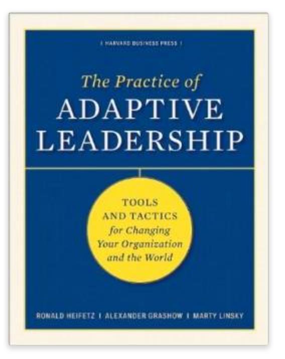 Adaptive versus Technical Leadership Known v.