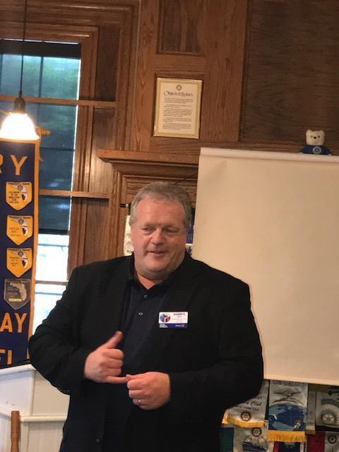 On August 1 st we had two fantastic speakers that were there to help us Understand Rotary Better. First Darryl Keys spoke to us about membership and DACdb.