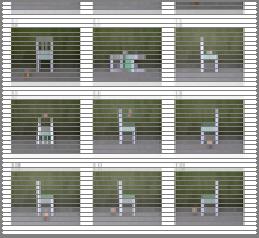 ) referential communication tasks, with screened off Describer and Matcher picture matching (Men & Tree, Ball & Chair)