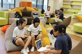 Case: Singapore & Korea Students exposure to the Internet in school is less than OECD average Yet.