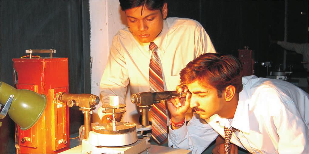 The benchmark of an engineering college is the state-of-art laboratories.