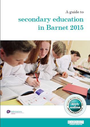 Choosing a school Read the secondary education booklet published by your home local authority the 2016 booklet will be available