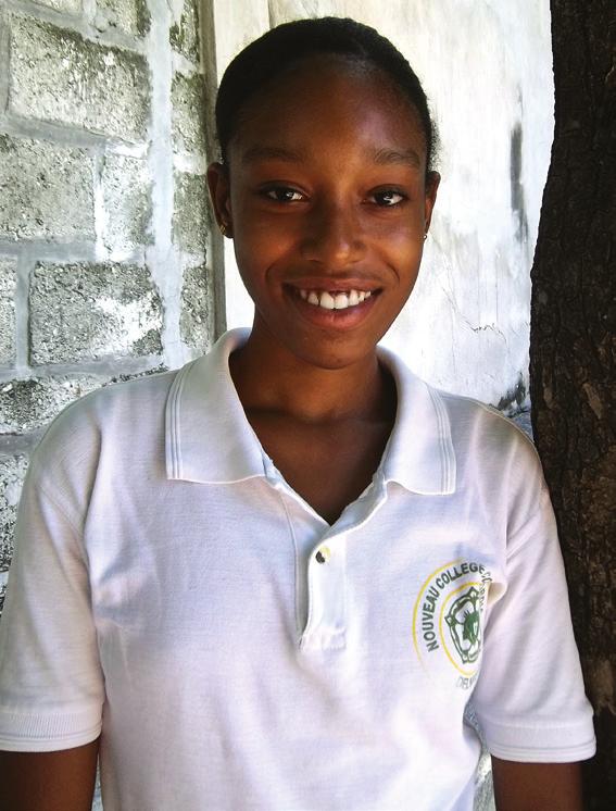 Count on Altagracia to Excel Altagracia, 15, lives in an impoverished community with her 17-year-old brother and mother.