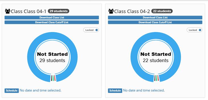 Administration System Reporting When they are finalised, class reports will be available to download on the dashboard.
