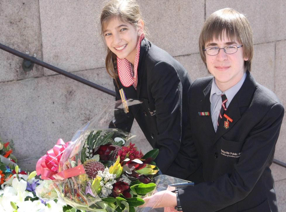 We remember their service for our nation through: An ANZAC display to raise student and community awareness Captains attend the Combined Schools ANZAC Service: War