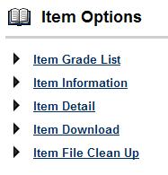 Students access their grades and comments from the Instructor through the Course menu. Note: Assignments are created by selecting Add Assignment in a Content Area.