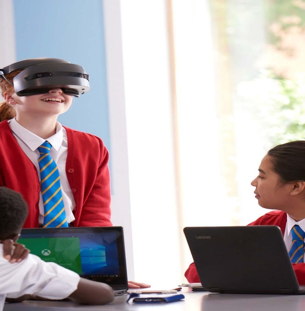 Visit the Microsoft booth to get a HANDS ON look at how educators are developing their students and their own Future Ready Skills to: Help build bridges between learning in schools and outcomes in