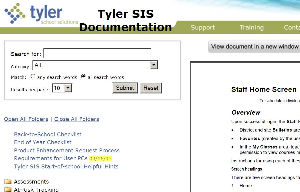 Help Clicking the Help icon on any web page in Tyler will pull up the most relevant help for that page Adobe Reader is required to view Help documents. Help documents open in Adobe.