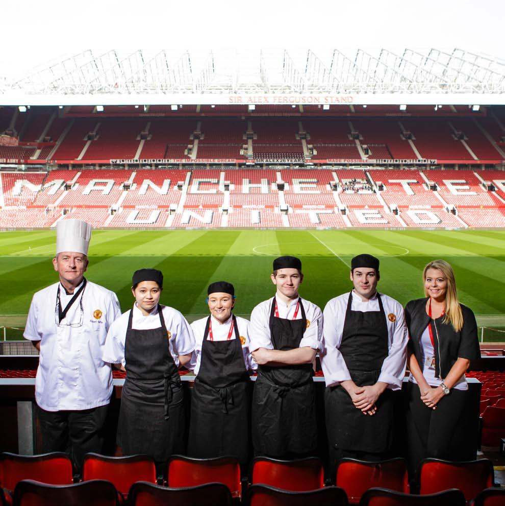 Robert Bailey Apprentice Chef at Manchester United I previously studied at Salford City College before starting my apprenticeship.