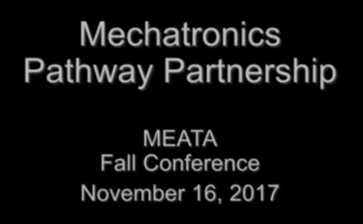 Mechatronics Pathway Partnership