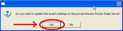 To specify that the exam is a Remote Proctor exam, find on the Test Options page, the section named Test Availability. Use the Exam Builder utility to: select the check box labeled Password.