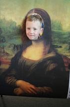 The famous Mona Lisa painting was done by an