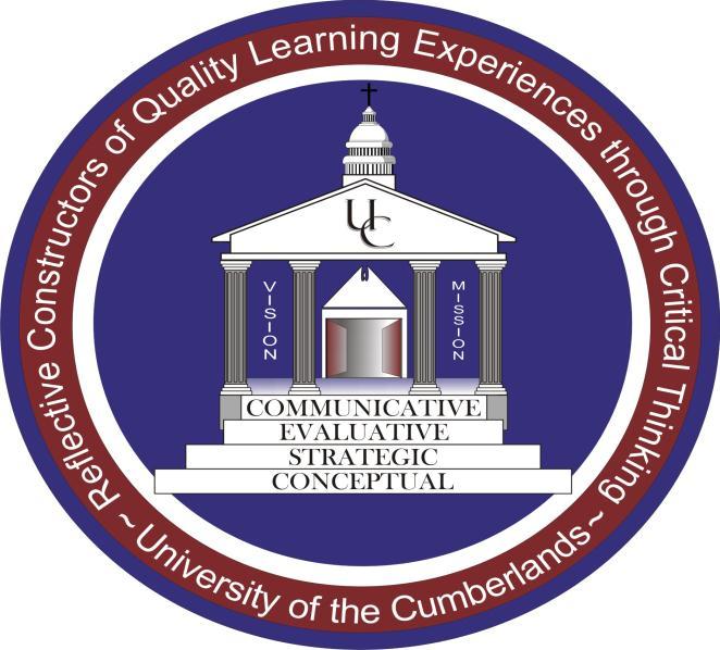 University of the Cumberlands Undergraduate eportfolio Handbook Continuous Assessment