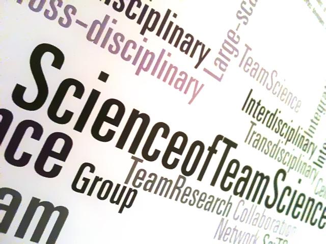 Reframe interdisciplinary science as a process of teamwork to be mastered By understanding the teamwork activities necessary for success we can