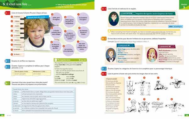 Expertly structured Student Books Our Student Books provide a carefully designed programme of learning in which students master the building blocks of grammar and vocabulary, giving them the tools to