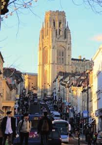 Bristol is well-known for its theatres, shopping, music scene and street art.