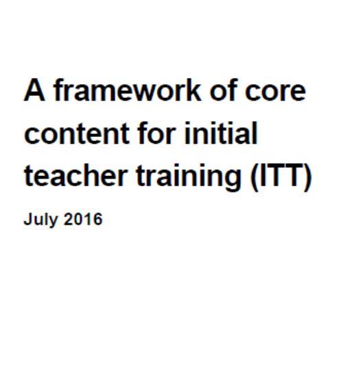 Strengthening the quality of ITT through mentoring ITT providers are encouraged to adopt new