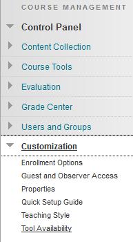 If you want you can add tool links to the course menu to link directly to the Blackboard Store or to Blackboard Bookshelf.
