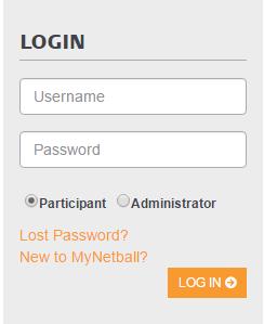 Password & Account Login Recovery Once a participant login account is created, the participant will require their login details each year to register or if they wish to access their account to