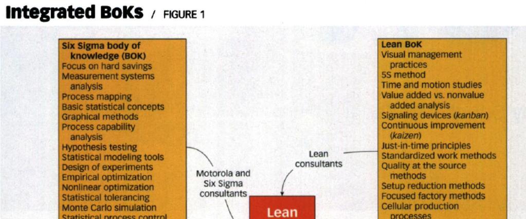 Lean Six Sigma and Project