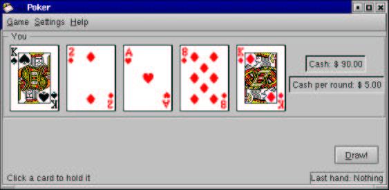 Immediate-reward example: Video poker Slide 22 States: A representation of the 5 cards dealt Actions: Those cards which are to be discarded and redrawn. Slide 23 Value: The expected pay-off.
