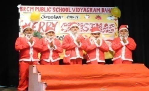 23 RD DECEMBER, 2016 : CHRISTMAS CELEBRATIONS CHRISTMAS CELEBRATIONS The campus of Vidyagram echoed with Jingle bells, Jingle bells all the way on 23 rd December, 2016 in Swami Vivekananda Auditorium.