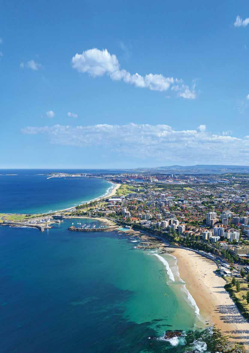YOUR NEW HOME BY THE SEA 17 beaches All patrolled 15 nature walks In the Wollongong region 292,500