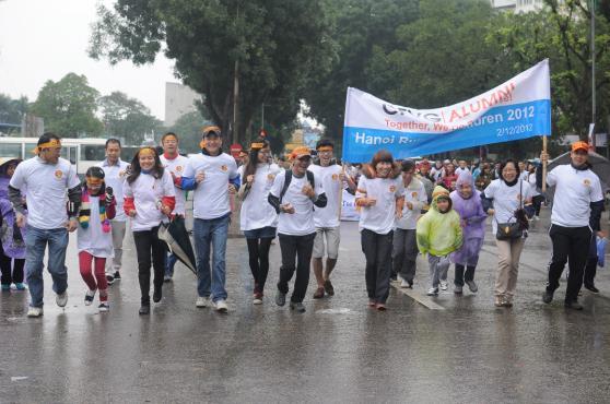 In 2012, the activity attracted thousands of runners in Hanoi and about 70 from CFVG. 5.