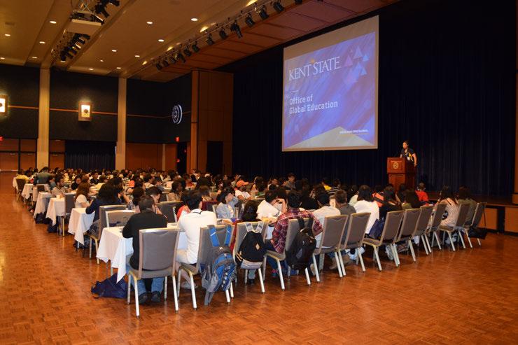 11 Onsite Orientation Your First Big Kent Events: International Student Orientation Sessions Getting Off to a Good Start Making the transition to a new country as well as life as an international
