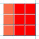 Each rectangle represents two